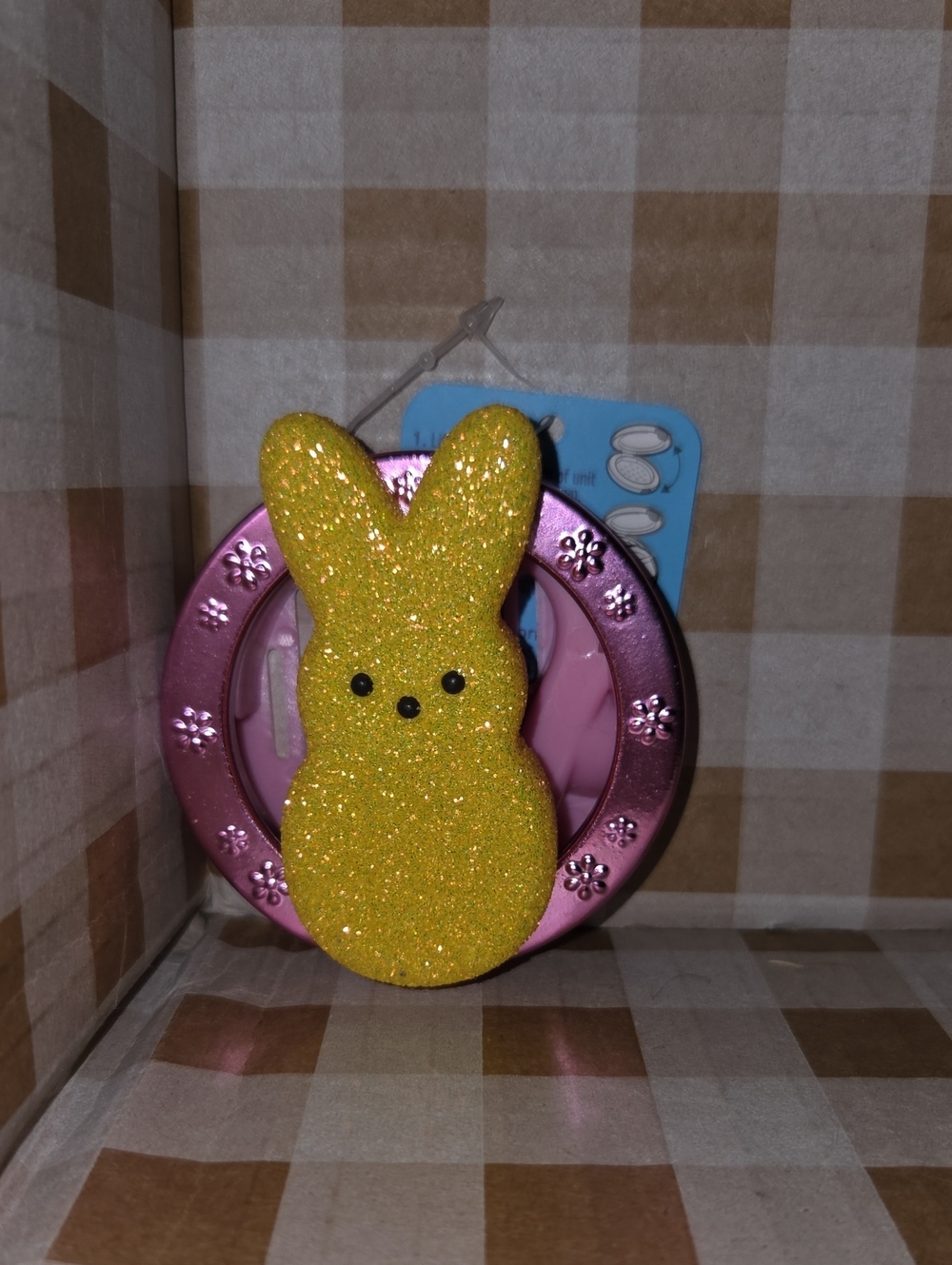 Bath & Body Works Peeps Yellow Peep Car Fragrance Holder NWT